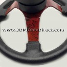 JDM EK9 Civic Deep Dish Steering Wheel with NRG Hub